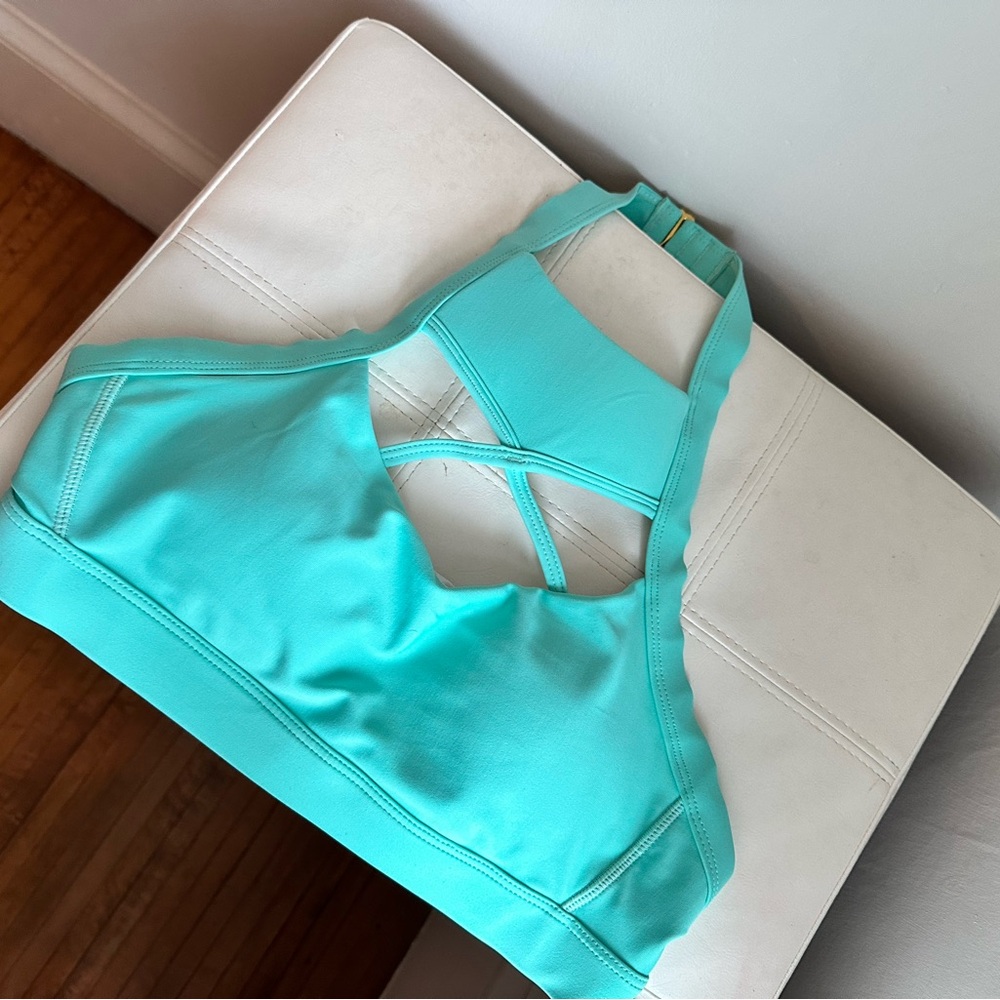 Chestee Turquoise Sports Bra